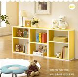 可调节自由组合柜子简易书架书橱两层柜子储物柜玩具柜儿童小书柜