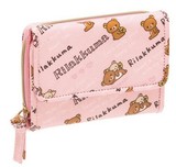 韩国代购儿童包正品日本进口 粉色轻松熊小学生女童零钱包 卡包BE