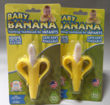 美国正品 香蕉牙胶 baby Banana 婴儿硅胶牙胶 宝宝磨牙棒 咬胶