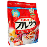 日本Calbee卡乐比卡乐b水果谷物营养即食早餐麦片800g包邮