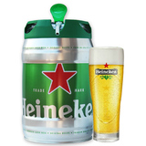 预售荷兰进口喜力铁金刚啤酒 拉格黄啤酒5L桶装 PK德国啤酒