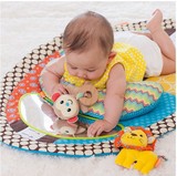 SOZZY婴儿游戏毯爬爬毯 宝宝爬行垫毯 防水隔尿 早教量身高毯玩具