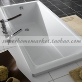 正品德国进口卡德维Kaldewei 1.8米搪瓷钢板浴缸653 1米8嵌入式