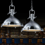 美式乡村工业复古Loft创意个性餐厅酒吧咖啡厅吧台铁艺重金属吊灯
