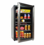 95L冷藏箱学校幼儿园食品留样冰箱家用冰吧红酒饮料柜小型保鲜柜