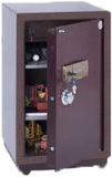 永发电子保险箱家用办公保险柜3C认证领尊FDG-A1/D-80BL3C-01