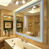 高档欧式浴室镜防水浴室柜镜子壁挂镜现代卫生间镜子可定做3010