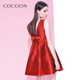 cocooN春夏款可可尼品质 欧美范蝴蝶结吊带连衣裙 2511020023e