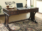 特价欧式书桌办公桌法式乡村田园地中海复古怀旧实木美式家具直销
