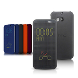 智能立显皮套HTC One E8保护套M8St手机壳简约保护套 商务M8SW潮