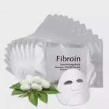泰国代购Fibroin活氧蚕丝去黄美白补水童颜面膜10片一盒