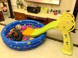 包邮海洋球儿童室内家用折叠滑梯幼儿园游乐场玩具宝宝婴儿滑滑梯