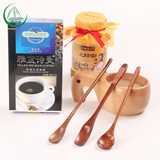 风沙渡长柄木勺子咖啡勺搅拌勺茶勺创意日式木质冰淇淋蜂蜜小勺子