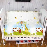 100*120被套纯棉 新生儿被罩宝宝被套纯棉单件婴儿床上用品婴儿