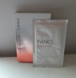 FANCL无添加滋养修护精华面膜 胶原蛋白弹力保湿抗衰老面膜6片