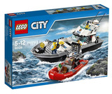 2016新款 LEGO 乐高 城市系列 L60129 警用巡逻艇 早教益智玩具