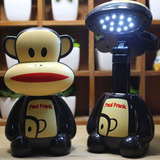 大嘴猴卡通联盟创意儿童LED台灯学生充电护眼学习卧室书桌床头灯
