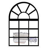天空之城建筑模型材料窗子门diy小屋 手工拼装房子剖面户型 窗户