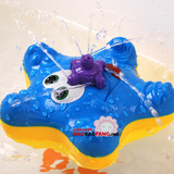 宝宝玩具海星电动花洒喷水喷泉健身按摩洗澡玩具戏水0-1-2岁
