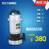 750W鑫龙家用高扬程220V农用灌溉小型潜水泵抽水泵井用提水抽水机
