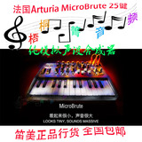法国Arturia MicroBrute 25键纯模拟电子midi键盘合成器 声波合成