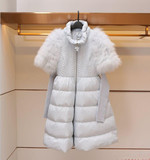 卓雅2015冬季新款专柜正品代购中长款羽绒服时尚风衣外套H1600104