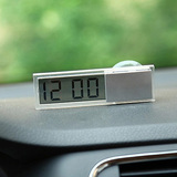 吸盘式车用 车载温度表 透明液晶显示 汽车 电子表