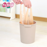 日本FaSoLa垃圾袋加厚家用卷装手提式塑料袋厨房客厅点断式马甲袋