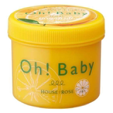 日本代购 现货 OH baby身体磨砂膏 去角质 夏季限定柠檬西柚精华