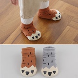 【脚爪毛圈袜】新款超厚冬季儿童袜 婴儿宝宝双面点胶防滑袜子