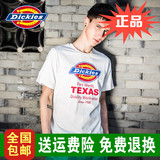 Dickies2016夏季潮牌男式印花纯棉经典Logo短袖T恤男装133M30WD19