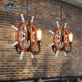 灯屋工业风复古水管吊灯餐厅吧台咖啡厅酒吧灯具创意个性铁艺吊灯