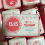 小淘妈 韩国本土保宁洗衣皂 200g 洗衣皂肥皂尿布皂 洋槐味