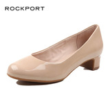 Rockport/乐步新款真皮正装女鞋 时尚休闲高跟鞋浅口单鞋M75572