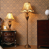 欧式落地灯创意时尚简约客厅立式落地灯现代美式卧室床头落地台灯