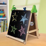 Discovery Kids美国儿童画板三合一功能画画板带卷纸粉笔板擦包邮