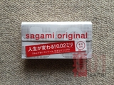 日本代购正品sagami 相模原创002 非乳胶世界最薄安全套避孕套6支