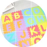宝宝爬行垫 字母数字益智eva泡沫拼图拼接游戏地垫婴儿地毯