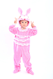 圣诞元旦 六一儿童节动物服装 动物表演服饰 粉兔子装扮 兔子衣服