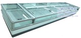 冷冻肉展示岛柜大型超市风冷双岛柜冷冻食品展示柜卧式低温岛柜
