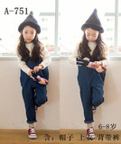 2016最新款儿童摄影服装韩版森系6-8岁艺术照衣服批发写真摄影服