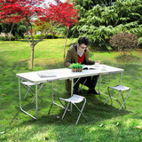 炫尚 加长1.8米 户外折叠桌子 折叠桌椅 摆摊桌 便携式铝合金桌