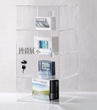 亚克力展示柜全透明玩具模型台有机玻璃四方盒饰品精品展柜陈列柜