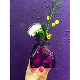 Zakk创意清新欧式小玻璃花瓶香水分装瓶餐桌梳妆台装饰品摆件道具