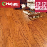 大自然地板多层实木复合地板榆木美学仿古木地板DHH951M