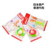 贝亲婴儿牙胶 香港代购 训练咬环玩具不含bpa 日本进口磨牙咬牙器