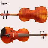 手工实木考级小提琴虎纹成人乐器乌木配件民间艺人M06儿童初学者