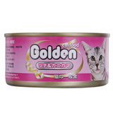 限购12份 宠物猫湿粮 日本金赏 猫罐头 红肉 金枪鱼+蟹肉170g食品