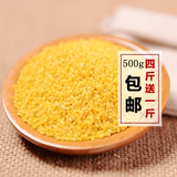 黄小米2015新米有机农家杂粮小米小黄米月子米内蒙赤峰黄金苗500g