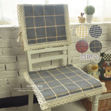 四季棉线编织餐椅坐垫椅背巾 办公室座椅垫飘窗沙发垫客厅 可定制